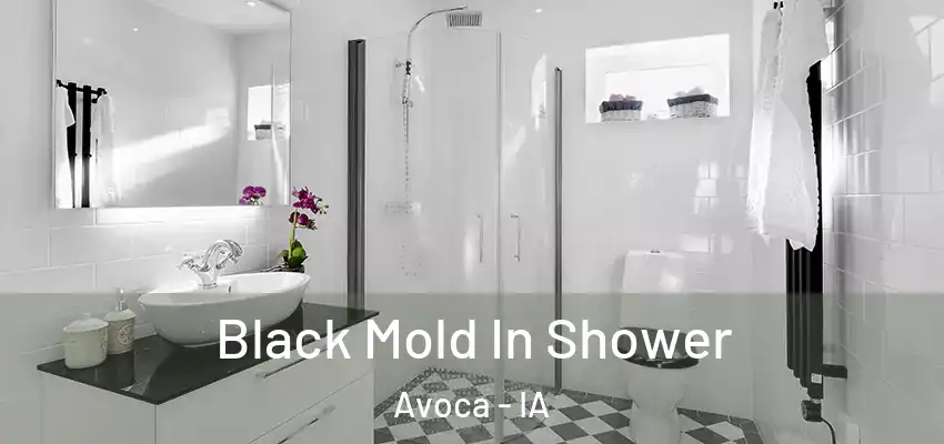  Black Mold In Shower Avoca - IA