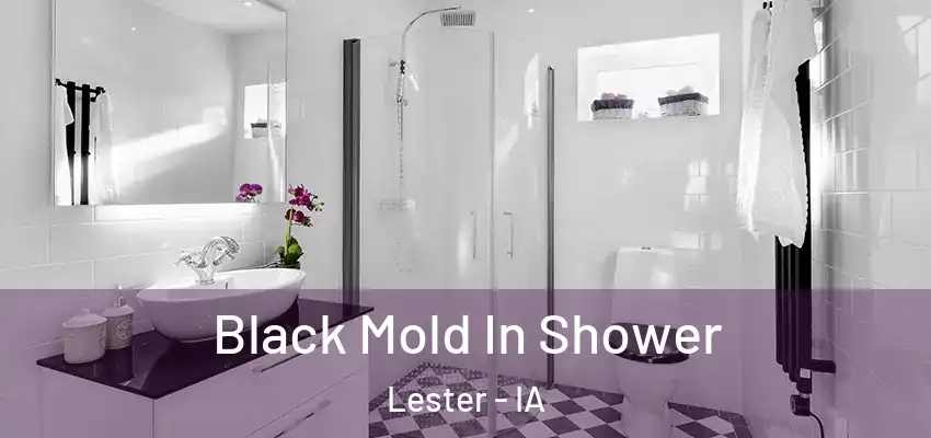  Black Mold In Shower Lester - IA