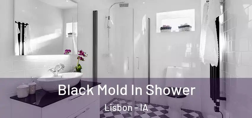 Black Mold In Shower Lisbon - IA