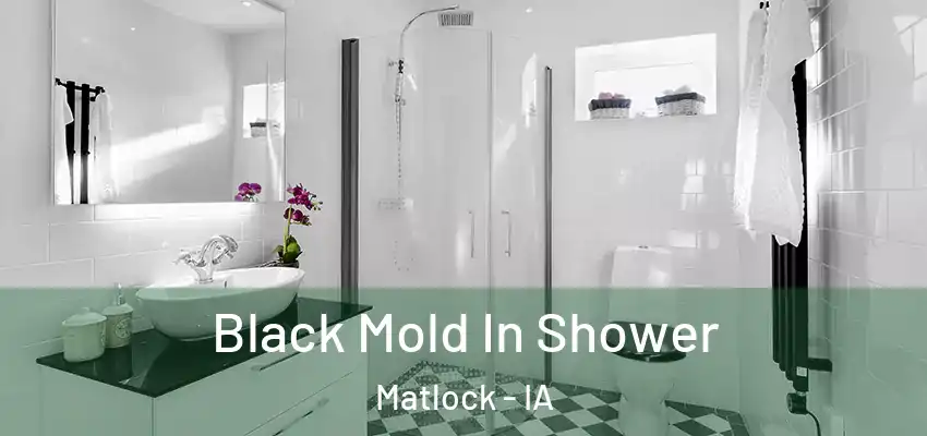 Black Mold In Shower Matlock - IA