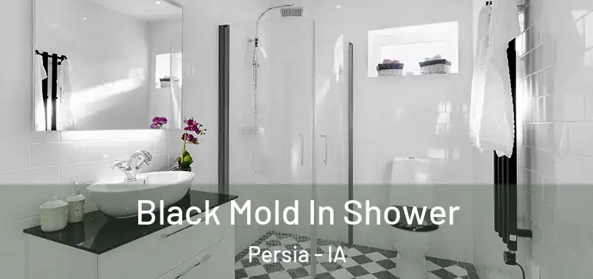  Black Mold In Shower Persia - IA