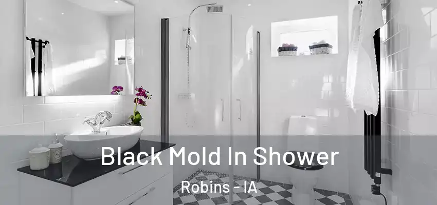  Black Mold In Shower Robins - IA