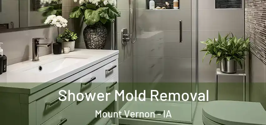 Shower Mold Removal Mount Vernon - IA