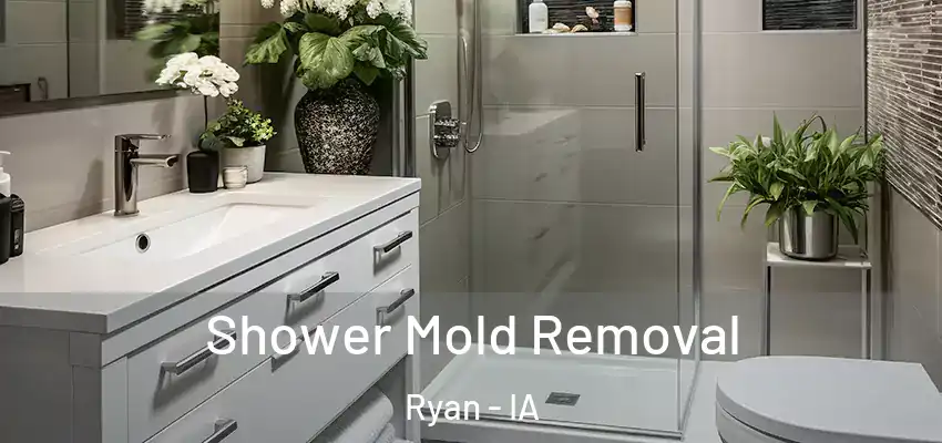 Shower Mold Removal Ryan - IA
